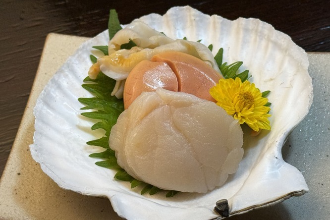 奥羽の宴 ほたて刺身